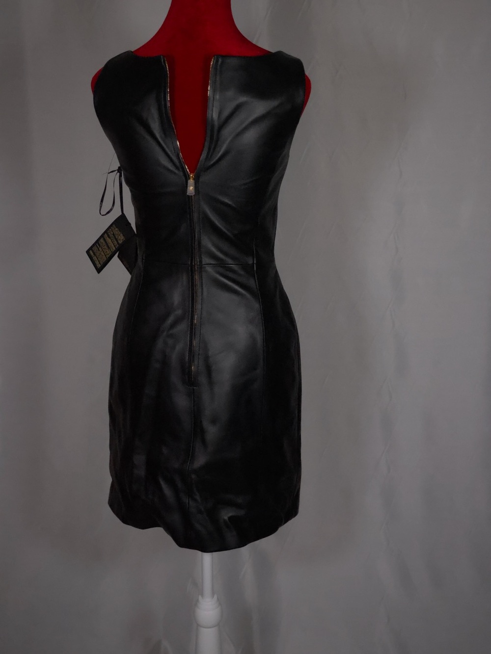 Versace leather dress - Picture 2 of 11